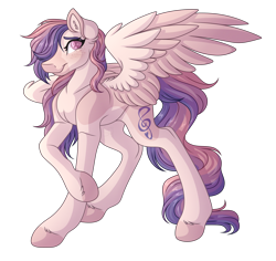 Size: 3120x2940 | Tagged: safe, artist:amazing-artsong, derpibooru import, oc, oc only, oc:sunset serenade, pegasus, pony, simple background, solo, transparent background