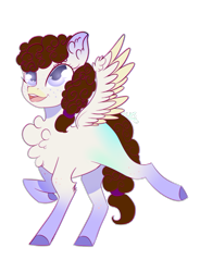 Size: 2104x2851 | Tagged: safe, artist:fantisai, derpibooru import, oc, oc only, pegasus, pony, chest fluff, colored hooves, ear fluff, ears, female, looking up, mare, pegasus oc, simple background, smiling, solo, transparent background, wings