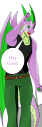 Size: 400x1187 | Tagged: safe, artist:lullabyjak, derpibooru import, spike, anthro, comic