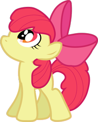 Size: 857x1062 | Tagged: safe, artist:creshosk, derpibooru import, apple bloom, earth pony, female, filly, looking up, solo