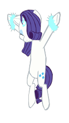 Size: 1280x2273 | Tagged: safe, artist:benpictures1, artist:chedx, rarity, pony, unicorn, comic:the storm kingdom, my little pony: the movie, bad end, crystal of light, eyes closed, female, implied tempest shadow, inkscape, mare, simple background, transparent background, vector
