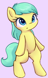 Size: 554x897 | Tagged: safe, anonymous artist, derpibooru import, edit, barley barrel, pegasus, pony, barleybetes, bipedal, cropped, cute, solo, upscaled