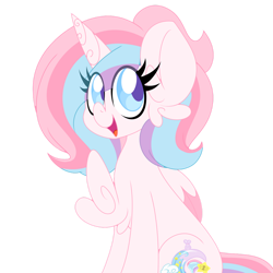 Size: 1280x1280 | Tagged: safe, artist:ladylullabystar, derpibooru import, oc, oc:lullaby star, alicorn, pony, chest fluff, female, mare, solo, two toned wings, wings