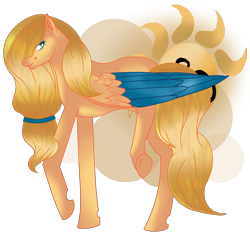 Size: 2000x1920 | Tagged: safe, artist:aonairfaol, derpibooru import, oc, oc only, pegasus, pony, female, mare, raised hoof, raised leg, simple background, smiling, solo, transparent background, two toned wings, underhoof, wings