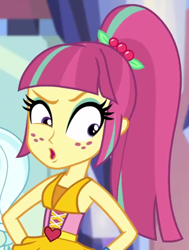 Size: 506x668 | Tagged: safe, derpibooru import, screencap, sour sweet, sugarcoat, dance magic, equestria girls, spoiler:eqg specials, cropped, sleeveless