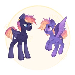 Size: 906x906 | Tagged: safe, artist:cosmicblaze_, derpibooru import, oc, oc only, pegasus, pony