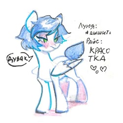 Size: 554x553 | Tagged: safe, artist:lunnitavaldez, derpibooru import, oc, oc only, pegasus, pony, solo