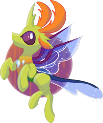 Size: 1289x1535 | Tagged: safe, artist:olivecow, derpibooru import, thorax, changedling, changeling, king thorax, male, simple background, solo, spread wings, transparent background, wings