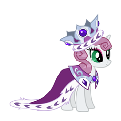 Size: 256x256 | Tagged: safe, derpibooru import, princess platinum, pony, unicorn, g4, cloak, clothes, crown, female, gameloft, icon, jewelry, mare, not sweetie belle, official, regalia, simple background, solo, transparent background, video game