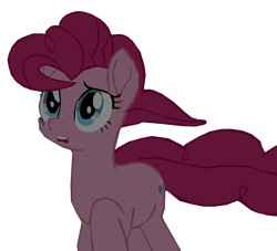 Size: 1280x1164 | Tagged: safe, artist:benpictures1, edit, edited screencap, screencap, pinkie pie, earth pony, pony, my little pony: the movie, background removed, cute, diapinkes, female, inkscape, mare, open mouth, raised hoof, raised leg, simple background, solo, transparent background, vector