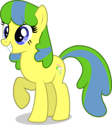 Size: 1878x2090 | Tagged: safe, artist:thatusualguy06, derpibooru exclusive, derpibooru import, oc, oc only, oc:hot green, earth pony, pony, 2022 community collab, derpibooru community collaboration, female, mare, simple background, solo, transparent background, vector