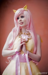 Size: 2022x3104 | Tagged: safe, artist:tinemarieriis, derpibooru import, fluttershy, human, clothes, cosplay, costume, irl, irl human, photo