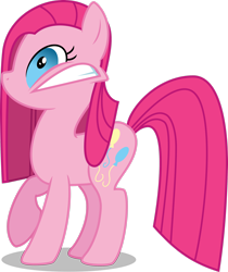 Size: 2246x2671 | Tagged: safe, artist:drewdini, derpibooru import, pinkie pie, earth pony, pony, party of one, season 1, female, high res, pinkamena diane pie, simple background, solo, transparent background