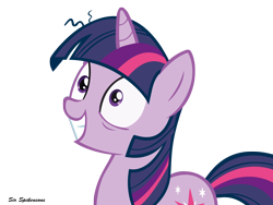 Size: 1600x1200 | Tagged: safe, artist:sirspikensons, derpibooru import, twilight sparkle, unicorn twilight, pony, unicorn, season 1, swarm of the century, female, simple background, solo, transparent background, twilight snapple, vector