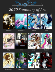 Size: 2850x3700 | Tagged: safe, artist:beamybutt, derpibooru import, oc, oc only, oc:moonbeam, alicorn, pony, sea pony, alicorn oc, bust, eyelashes, female, hair over one eye, horn, mare, wings