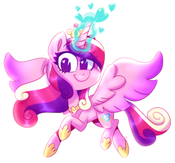 Size: 1166x1091 | Tagged: safe, artist:awoomarblesoda, derpibooru import, princess cadance, alicorn, pony, eyelashes, female, heart eyes, hoof shoes, horn, mare, simple background, smiling, solo, transparent background, wingding eyes, wings