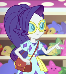 Size: 592x664 | Tagged: safe, derpibooru import, screencap, rarity, better together, equestria girls, spring breakdown, cropped, solo