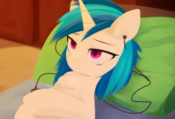 Size: 1252x854 | Tagged: safe, artist:some_ponu, derpibooru import, dj pon-3, vinyl scratch, pony, unicorn, female, solo