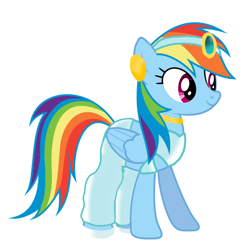 Size: 1378x1378 | Tagged: safe, artist:sunmint234, derpibooru import, rainbow dash, pegasus, aladdin, blue, crossover, disney, disney princess, female, gem, green, hair, jasmine, orange, pink eyes, princess, purple, red, simple background, solo, spoilers for another series, tail, white background, yellow