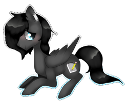 Size: 1657x1327 | Tagged: safe, artist:kaikururu, derpibooru import, oc, oc only, pegasus, pony, male, pegasus oc, simple background, smiling, solo, stallion, transparent background, wings