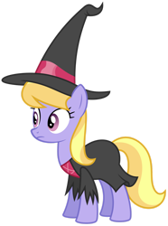 Size: 1280x1720 | Tagged: safe, artist:aureategramarye, derpibooru import, cloud kicker, pegasus, pony, luna eclipsed, season 2, female, simple background, solo, transparent background, vector, witch costume