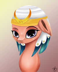 Size: 2780x3480 | Tagged: safe, artist:guatergau5, derpibooru import, somnambula, pegasus, pony, bust, ears, female, floppy ears, high res, mare, solo