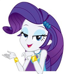 Size: 1194x1338 | Tagged: safe, derpibooru import, edit, edited screencap, screencap, rarity, better together, camping must-haves, equestria girls, background removed, eyeshadow, lidded eyes, looking at you, makeup, simple background, solo, transparent background