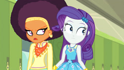 Size: 3000x1689 | Tagged: safe, artist:ktd1993, derpibooru import, rarity, saffron masala, equestria girls