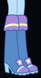 Size: 298x567 | Tagged: safe, derpibooru import, screencap, trixie, equestria girls, boots, clothes, cropped, high heel boots, legs, pictures of legs, shoes