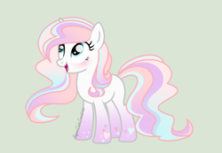 Size: 1416x980 | Tagged: safe, artist:sugarcubecreationz, derpibooru import, oc, oc:sweetheart, pony, unicorn, female, mare, rainbow power, simple background, solo