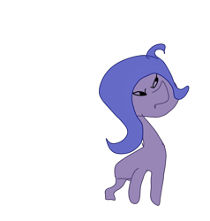 Size: 2375x2500 | Tagged: safe, derpibooru import, oc, oc:shit, earth pony, pony, 1000 hours in ms paint, blank flank, broken anatomy, simple background, transparent background