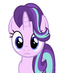 Size: 1528x1602 | Tagged: safe, derpibooru import, edit, edited screencap, screencap, starlight glimmer, pony, unicorn, season 6, the times they are a changeling, female, looking at you, not a vector, simple background, solo, transparent background