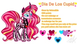 Size: 906x524 | Tagged: safe, artist:teonnakatztkgs, derpibooru import, oc, oc only, pony, unicorn, clothes, costume, dia de los muertos, heart, horn, skeleton costume, unicorn oc