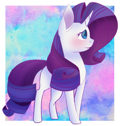 Size: 1583x1654 | Tagged: safe, artist:greenmarta, derpibooru import, rarity, pony, unicorn, female, solo