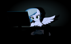 Size: 12000x7500 | Tagged: safe, artist:d30-nt00rg, derpibooru import, oc, oc only, pegasus, pony, controller, female, joystick, pegasus oc, solo, video game