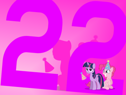 Size: 4000x3000 | Tagged: safe, derpibooru import, pinkie pie, twilight sparkle, twilight sparkle (alicorn), alicorn, pony, 2022, bags under eyes, duo, duo female, female