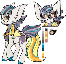 Size: 1011x989 | Tagged: safe, artist:velnyx, derpibooru import, oc, oc:esther, bat pony, pony, black sclera, female, glasses, mare, simple background, solo, transparent background