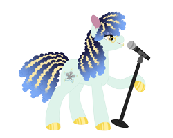 Size: 5000x4000 | Tagged: safe, artist:queenderpyturtle, derpibooru import, oc, oc only, earth pony, pony, female, mare, microphone, simple background, solo, transparent background