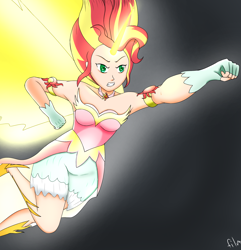 Size: 2422x2513 | Tagged: safe, artist:film77asq, derpibooru import, sunset shimmer, human, equestria girls, daydream shimmer, female, human coloration, solo