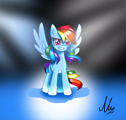 Size: 1920x1827 | Tagged: safe, artist:opal_radiance, derpibooru import, rainbow dash, pegasus, pony, 2020, female, grin, mare, signature, smiling, solo