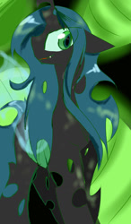 Size: 750x1280 | Tagged: safe, artist:midnight-wisp-pone, derpibooru import, queen chrysalis, changeling, changeling queen, 2014, female, solo