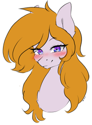 Size: 3247x4433 | Tagged: safe, artist:torihime, derpibooru import, oc, oc only, oc:cookie byte, pegasus, pony, blushing, simple background, solo, transparent background