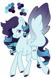 Size: 1080x1632 | Tagged: safe, artist:ninjagobrony287, derpibooru import, oc, oc only, oc:shining colors, pegasus, pony, color palette, female, magical lesbian spawn, mare, offspring, parent:coloratura, parent:rainbow dash, simple background, smiling, solo, spread wings, transparent background, wings