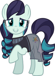 Size: 6000x8240 | Tagged: safe, artist:twilirity, derpibooru import, coloratura, earth pony, pony, absurd resolution, clothes, female, mare, simple background, solo, transparent background, vector