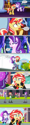 Size: 1110x4553 | Tagged: safe, artist:silverbuller, derpibooru import, apple bloom, bon bon, lyra heartstrings, scootaloo, starlight glimmer, sunset shimmer, sweetie belle, sweetie drops, equestria girls, mirror magic, movie magic, spoiler:eqg specials, comic, time paradox