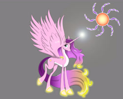 Size: 6250x5000 | Tagged: safe, derpibooru import, oc, alicorn, cutie mark, female, magic, mother, parent:princess celestia