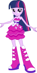 Size: 3000x5970 | Tagged: safe, artist:cloudyglow, derpibooru import, equestria girls, equestria girls (movie), bare shoulders, fall formal outfits, simple background, sleeveless, solo, strapless, strapless dress, transparent background, vector