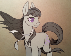 Size: 2741x2156 | Tagged: safe, artist:sparklemongoose, derpibooru import, octavia melody, earth pony, pony, smiling, solo, wind, windswept mane