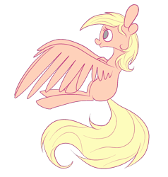 Size: 858x900 | Tagged: safe, artist:tinyfeather, derpibooru import, oc, oc only, oc:sun tease, pegasus, pony, female, mare, pegasus oc, simple background, smiling, solo, spread wings, transparent background, wings