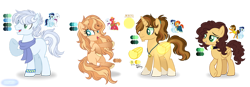 Size: 1280x443 | Tagged: safe, artist:purplepotato04, derpibooru import, big macintosh, cheese sandwich, double diamond, soarin', sunburst, oc, earth pony, pegasus, pony, unicorn, artificial wings, augmented, base used, choker, clothes, female, jewelry, magic, magic wings, magical gay spawn, male, mare, necklace, offspring, parent:big macintosh, parent:cheese sandwich, parent:double diamond, parent:soarin', parent:sunburst, parents:doublemac, parents:soarburst, parents:soarindiamond, parents:soarinsandwich, scarf, simple background, stallion, transparent background, wings